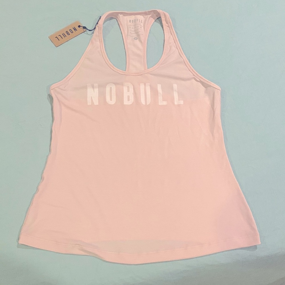 No Bull. Medium. Fitted tank. Blush color. Never worn.